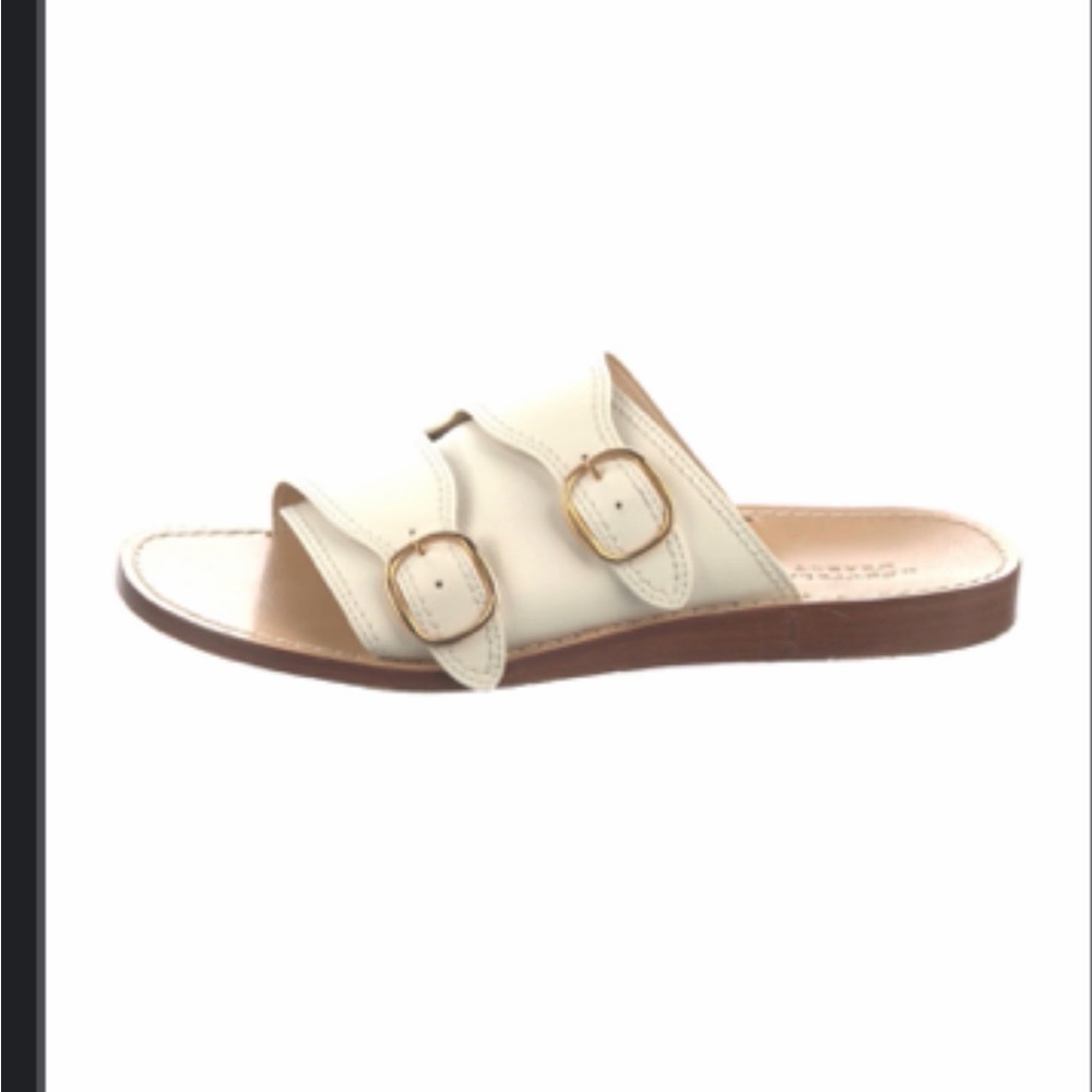 Gabriela Hearst cream leather sandals size 8.5